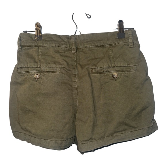 Free People Billie Green Chino Shorts, Size 4 - Picture 3 of 10